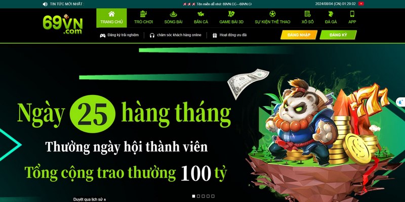 69VN đánh tài xỉu uy tín